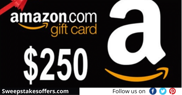 Just Slashed $250 Amazon Gift Card Giveaway