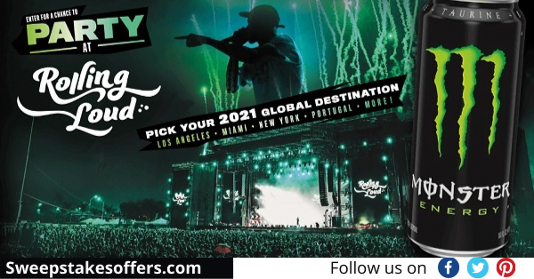 Monster Energy Sweepstakes