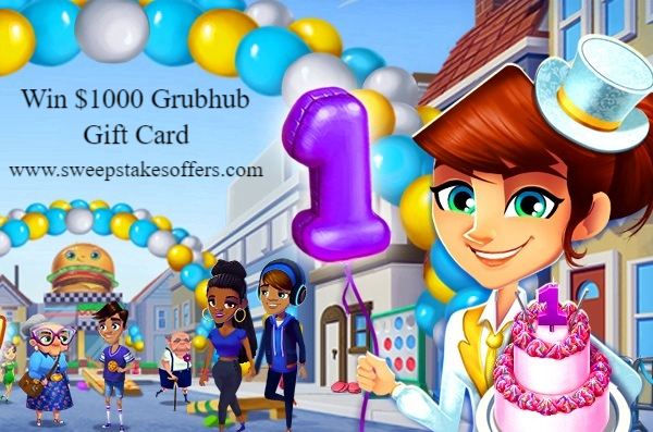 Diner DASH Adventures Anniversary Sweepstakes