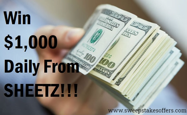 Sheetz Daily Grand Sweepstakes