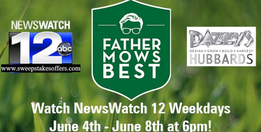 KDRV Father Mows Best Contest