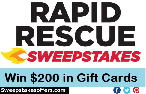 Firehouse Subs Rapid Rescue Sweepstakes