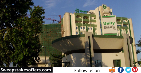 Unity Bank Customer Survey Sweepstakes