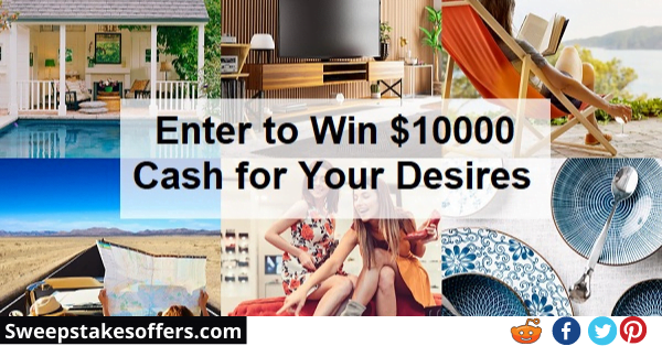 Southern Living $10000 Cash Sweepstakes