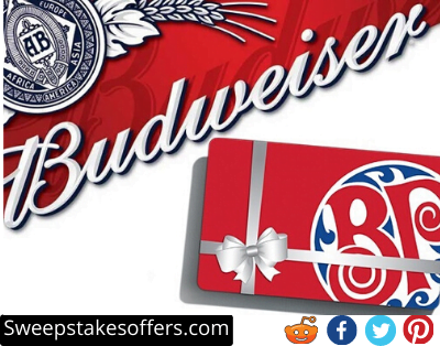 Budweiser Buds are Back Gift Card Contest