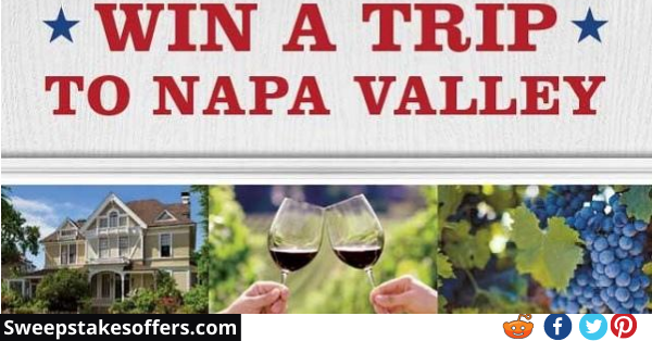 Sutter Home Winery Napa Sweepstakes