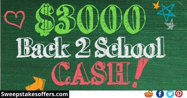 Frankly Media Back-2-School Cash Sweepstakes