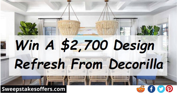 Decorilla Summer Refresh Sweepstakes
