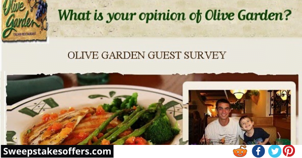 Olivegardensurvey.com