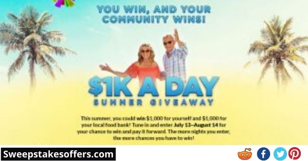 Wheel of Fortune Summer Cash Giveaway