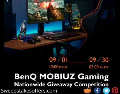 BenQ MOBIUZ Gaming Nationwide Giveaway