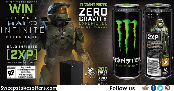 Monster Energy Halo Infinite Sweepstakes