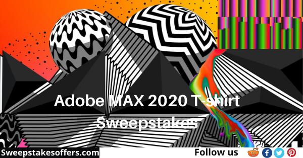 Adobe MAX 2020 T-shirt Sweepstakes