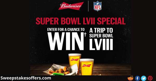 Budweiser Canada NFL Super Bowl LVIII 2024 Trip Giveaway - 2023-12