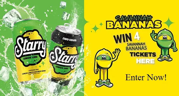 Pepsi Savannah Bananas Game Tickets Sweepstakes