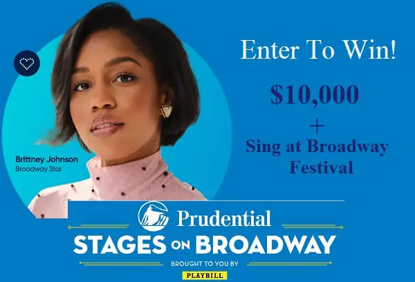 Prudential Stages On Broadway Contest