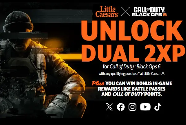 Little Caesars Call of Duty Game Giveaway
